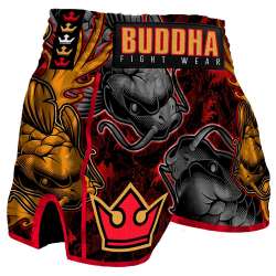 Buddha muay thai trousers retro koi