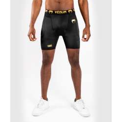 Venum lycra shorts G-fit (black/gold)