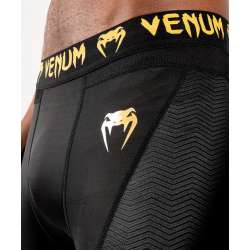 Venum lycra shorts G-fit (black/gold)6