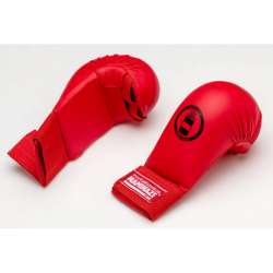 Kamikaze karate gloves (red) without thumb