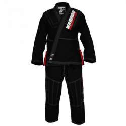 BJJ Gi uniform NKL warrior (black)