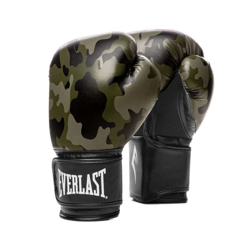 Everlast Spark camo boxing gloves