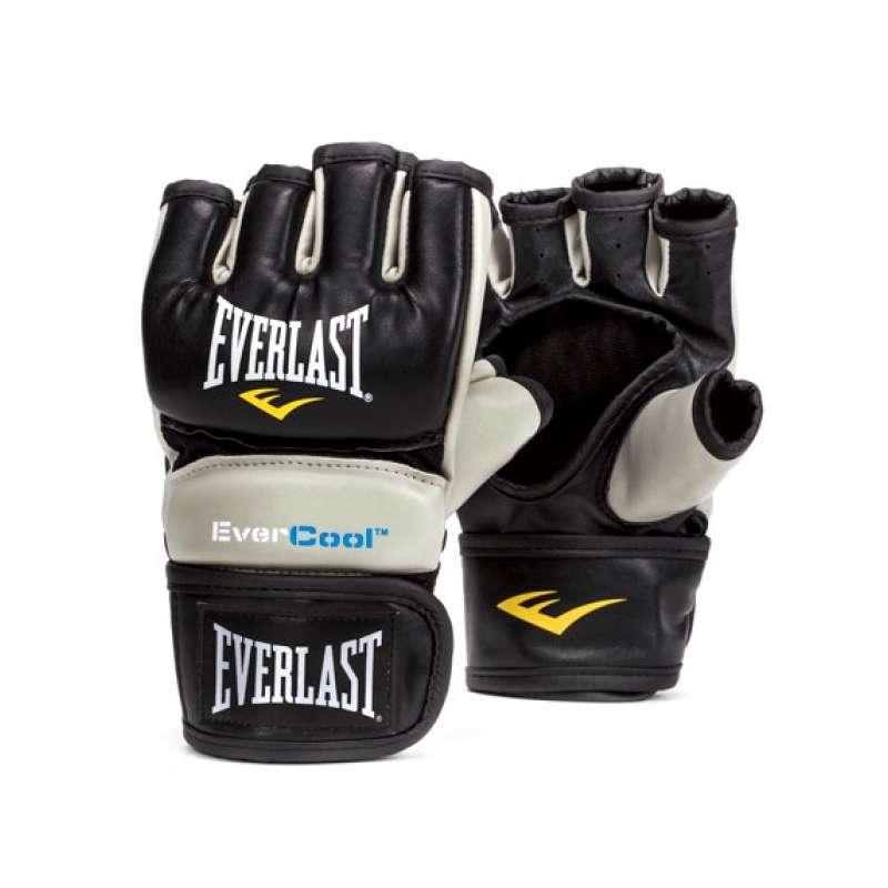 MMA gloves Everlast everstrike black/grey