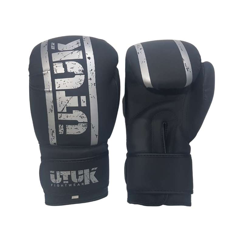Boxing gloves Utuk black silver