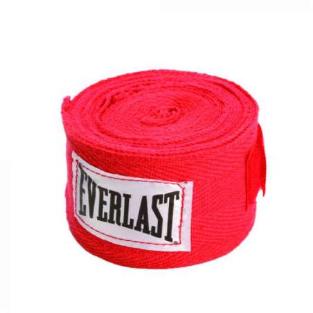 Everlast boxing hand wraps 457cms (red)