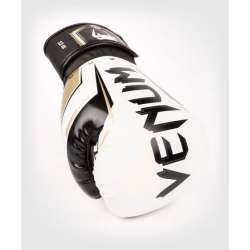 Boxing gloves Venum elite evo white gold (1)