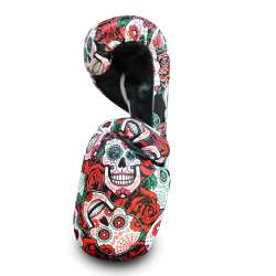 Buddha boxing gloves mexican (red)2