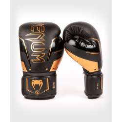 Venum boxing gloves elite evo (black/bronze)1