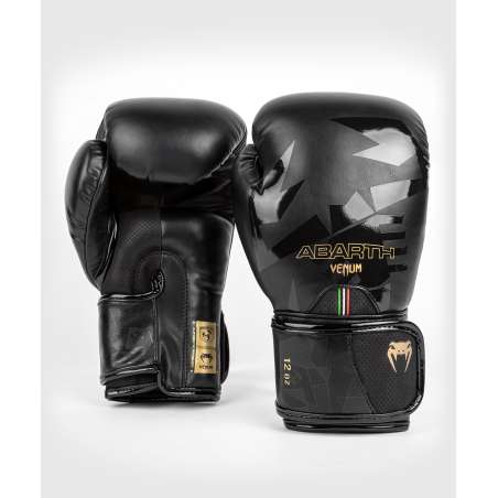 Venum boxing gloves abarth (black/gold)