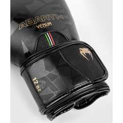 Venum boxing gloves abarth (black/gold)4
