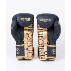 Venum rajadamern gloves (colour navy blue/gold)1