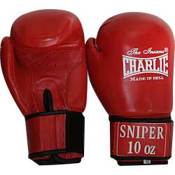 Charlie boxing gloves...