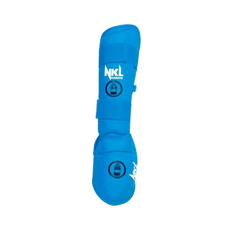 NKL karate shin guard (blue)