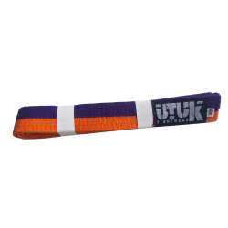 Purple orange kenpo belt