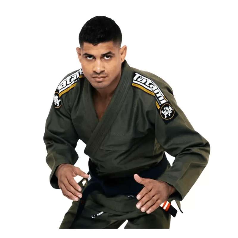 Khaki BJJ uniform Tatami nova absolute