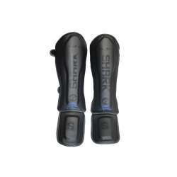 Muay thai shin guards Shark victory (grey)