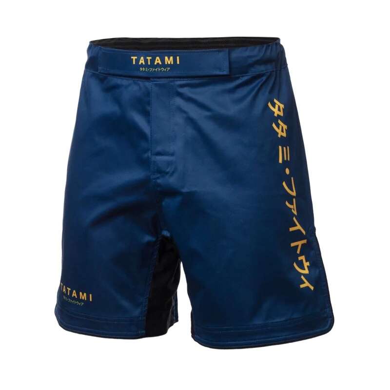 Tatami MMA shorts katakana blue