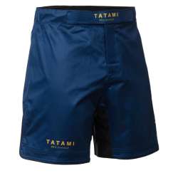 Tatami MMA shorts katakana blue (2)