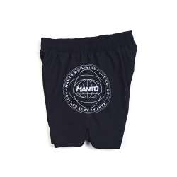 MMA Manto fight shorts fragments (black/red)3