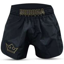 Black short muay thai Buddha old school