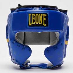 Boxing head guard Leone DNA CS445 blue