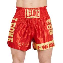 Muay Thai trousers AB966 Leone red 1