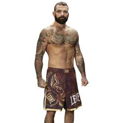 Leone MMA shorts AB790 Legionarius (burgundy)