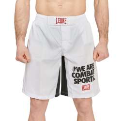 Leone MMA AB952 wacs MMA fightshorts white