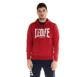 Leone big logo hooded sweatshirts (red)