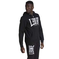 Leone big logo zip hoodie (black) 2