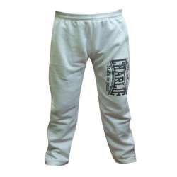 White Charlie Tracksuit Trousers cotton