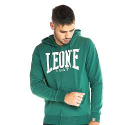 Leone big logo zip jacket (dark green) 4
