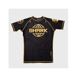MMA Shark boxing rashguard SKB97 (black/gold)