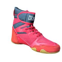 Charlie ring pro boxing boots (red) 2