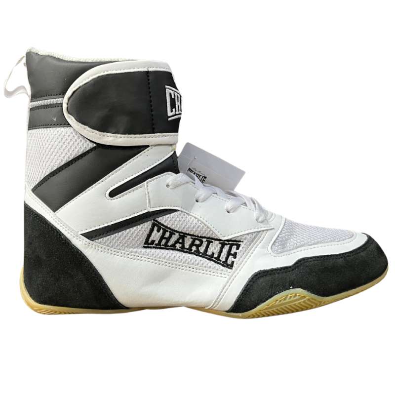 Boxing boots Charlie ring pro (white)