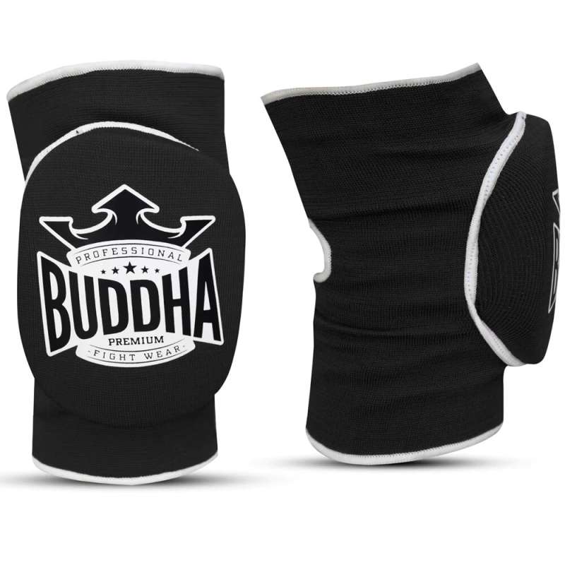 Buddha muay thai knee pads (black)