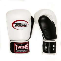 Twins Special muay thai gloves BGVL3 (white/black)