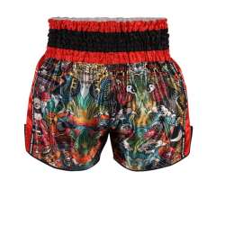 TopKing muay thai shorts 226 (red) 1