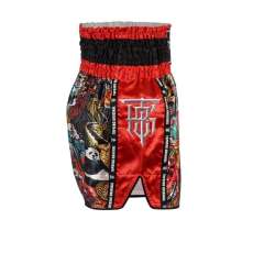 TopKing muay thai shorts 226 (red) 3
