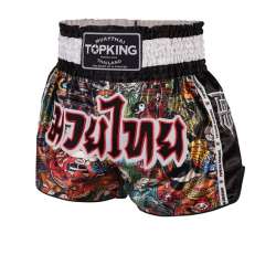 TopKing muay thai shorts 226 (black)