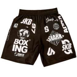 MMA Shark fightshort SKB97 (black) 1