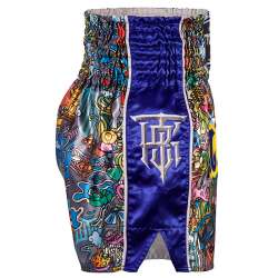 Top King Boxing kick boxing trousers 225 (dark blue) 2
