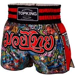 Muay thai trousers Top King Boxing 223 (red)