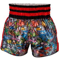 Muay thai trousers Top King Boxing 223 (red) 1