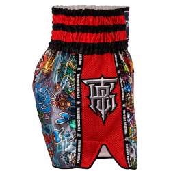 Muay thai trousers Top King Boxing 223 (red) 2