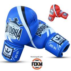 Buddha fighter gloves competition (blue)