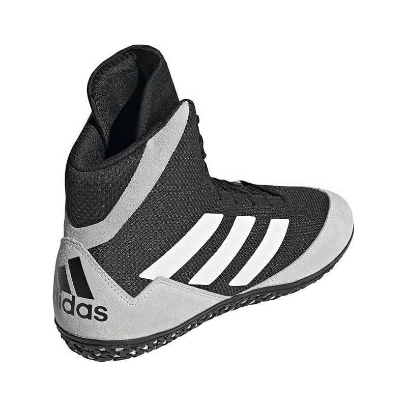 Adidas mat wizard 5 black/grey wrestling shoes