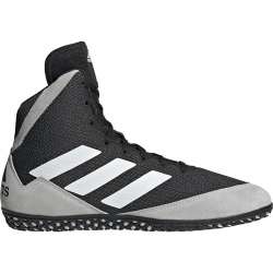 Adidas mat wizard 5 black/grey wrestling shoes 1