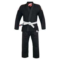 Buddha BJJ black kimono infinity + white belt 2
