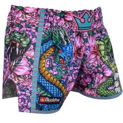 Buddha paradise muay thai shorts 1